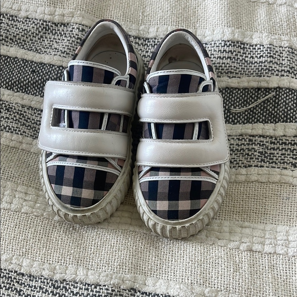 Burberry toddler sneakers